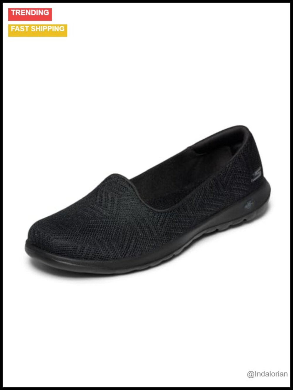 On-The-Go Sweet Gal Slip-On Sneakers Mesh Cushioned Walking Shoes